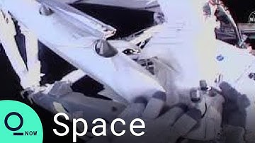 NASA Astronauts Take Spacewalk to Prep ISS For New Solar Panels