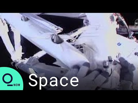 NASA Astronauts Take Spacewalk to Prep ISS For New Solar Panels