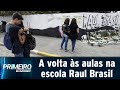 Alunos de escola que foi palco de massacre em Suzano voltam às aulas | Primeiro Impacto (26/03/19)