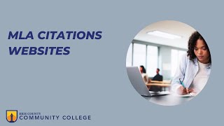 MLA citations--websites