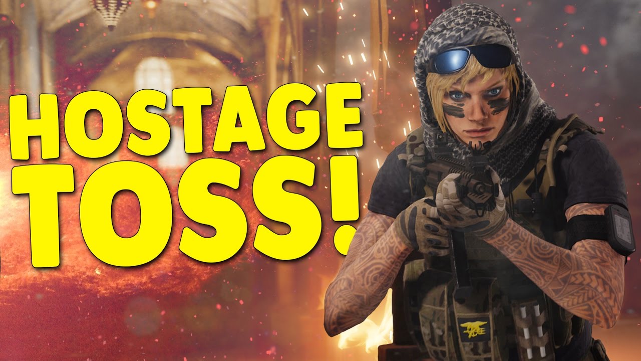 HOSTAGE TOSS! - Rainbow Six: Siege (Funny Moments)