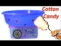 How to make Cotton Candy at home using handmade machine