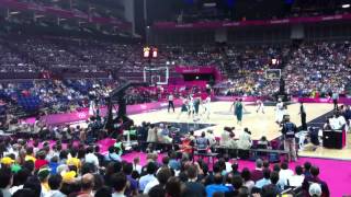 2012 Olympics Basketball Quarterfinals - Usa V Australia F