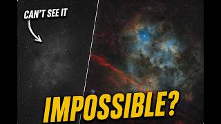 I Spent Hours Imaging A Nebula You Can't See... Here's What Happened.