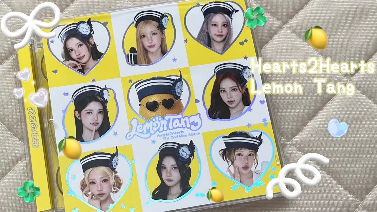 unboxing]Hearts2Hearts Lemon Tang 🍋💛Jewel Case Ver. Japan