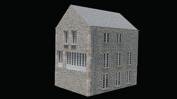 Blender 3D Mega Tutorial St.Michell model house 11