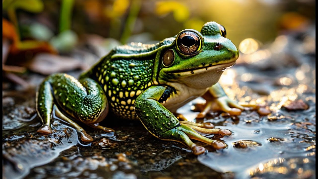 how the frog was born / как лягушонок появился на свет - YouTube