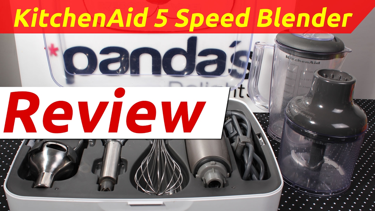 KitchenAid 5 Speed Hand Blender Review 