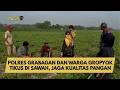 POLRES GRABAGAN DAN WARGA GROPYOK TIKUS DI SAWAH, JAGA KUALITAS PANGAN