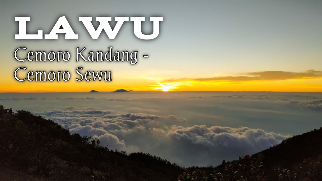 Lawu via Cemoro Kandang Lintas Cemoro Sewu (The Slowly Hikers)