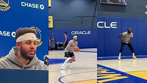 Seth Curry Officially FIRST PRACTICE With Steph Curry & Warriors💀