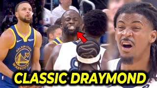 ARAY Ja Morant! Pinagtripan ni Draymond ang Grizzlies, happy si Steph Curry!
