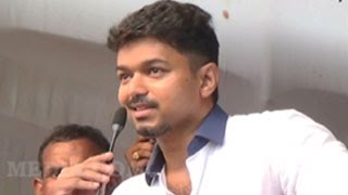 actor vijays latest emotional speech