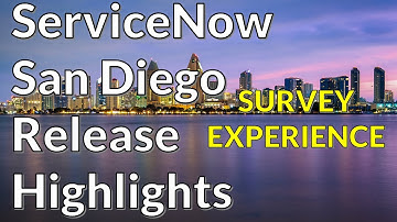 ServiceNow San Diego - Survey Experience