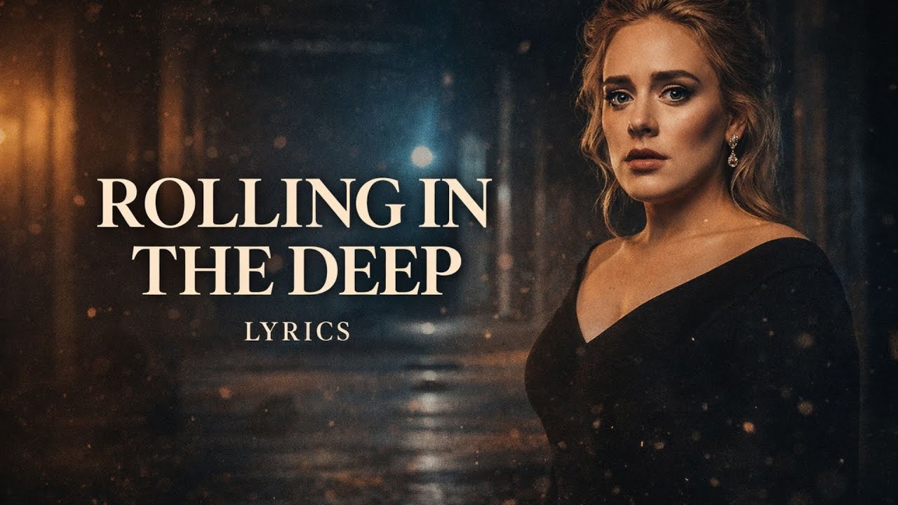 Rolling In The Deep - Adele (Lyrics)