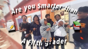 Are you smarter than a 5th grader ( Part 3 ) | public interview