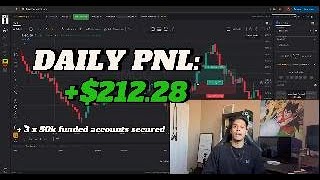 UPDATE: Secured $212.28 on 50k Funded + Secured 3x50k Funded Accounts on TopStep