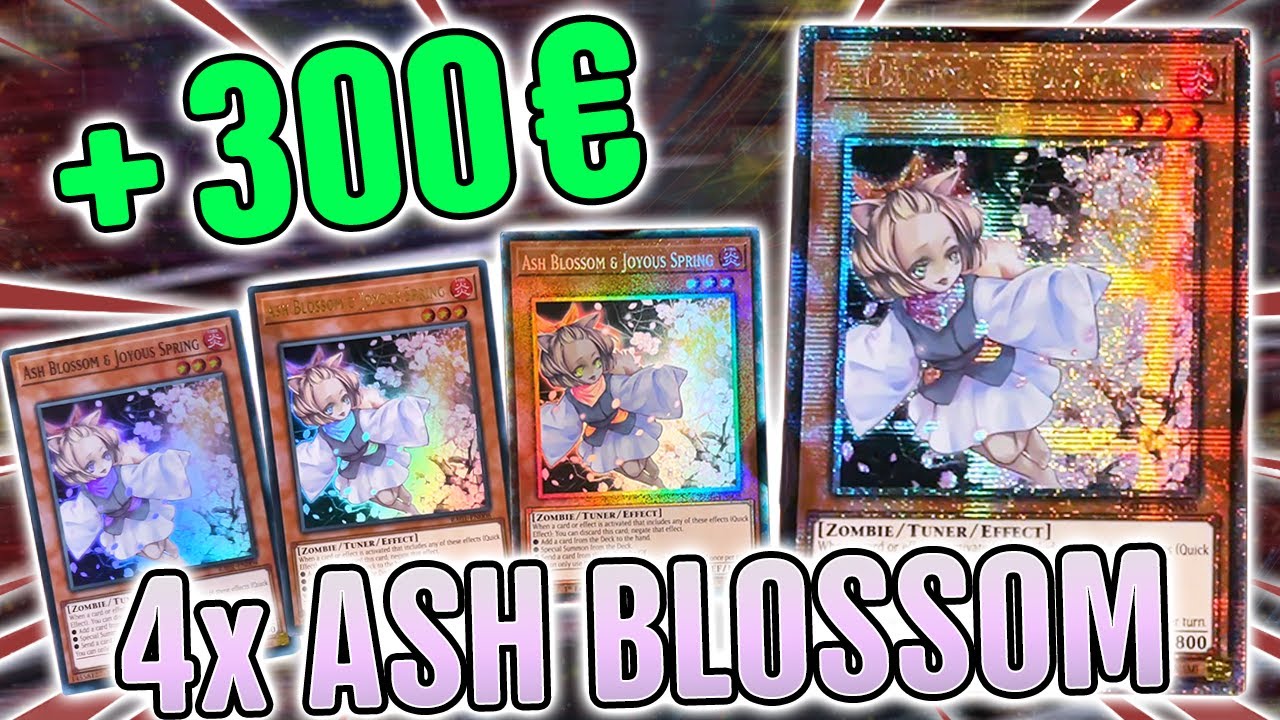 Ash Blossom Quarter Century Secret Rare INSANE Display Opening 25th