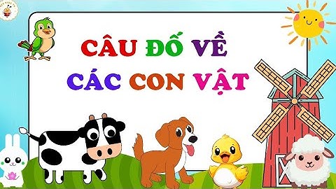 Câu đố về các con vật có đáp án | Đố vui cho bé | Dạy trẻ mầm non | Giáo dục cho trẻ | BEE KIDS TV
