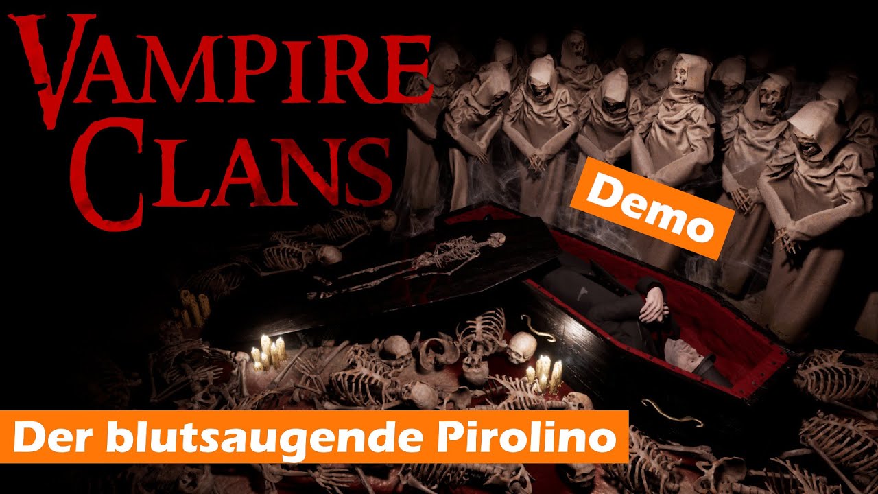✨ Vorabzugang Demo ✨ Vampire Clans 🧛🏻 Demo erscheint demnächst auf Steam | Tüdeln mit Puls 55