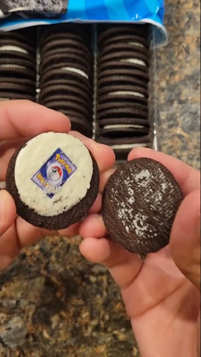 Pokemon Cards Inside the Oreos??