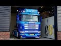 SCANIA 144L V8 460 - JJ Verweij - Loud Open Pipe Sound + Onboard Ride