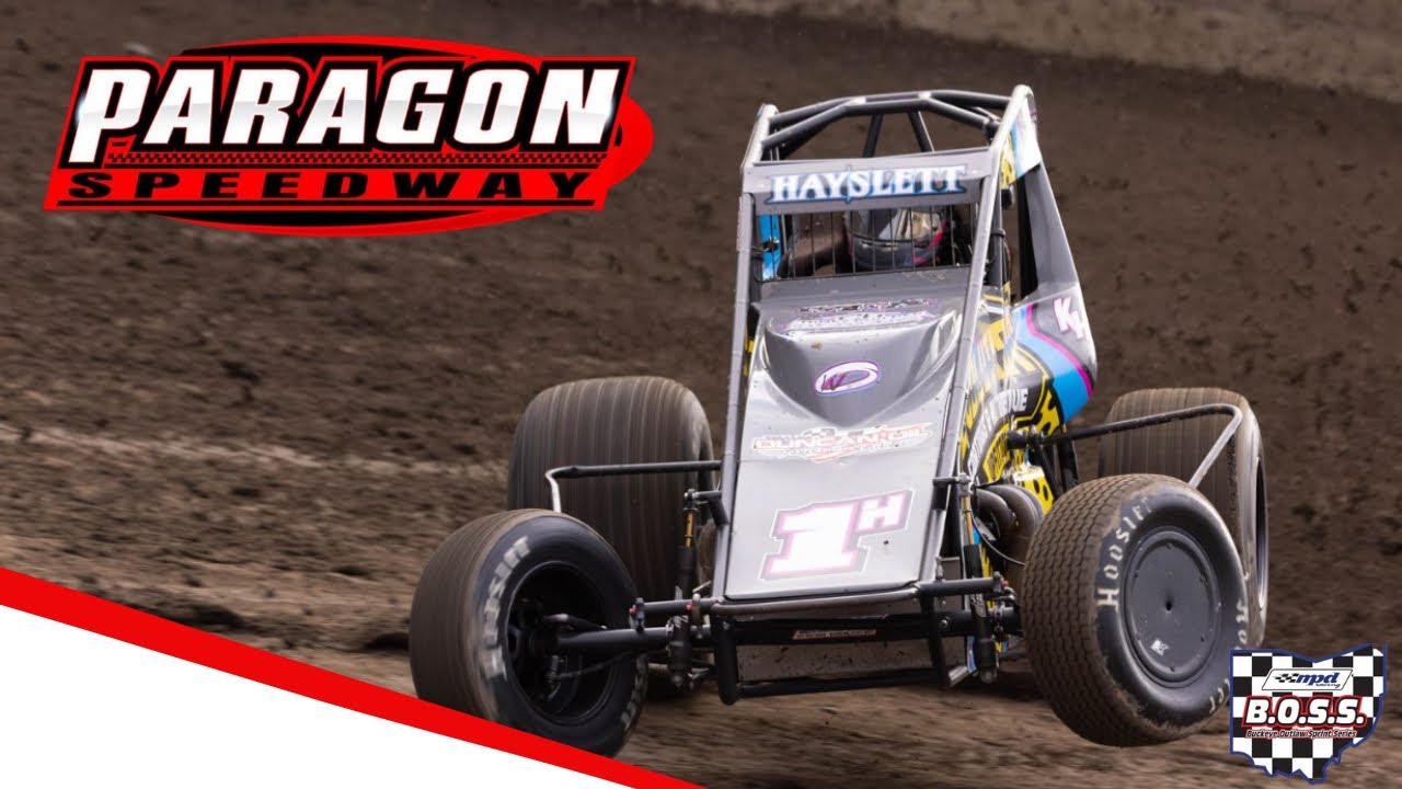 Paragon Raceway Korbyn Hayslett @ Paragon speedway with the Boss Sprints - YouTube