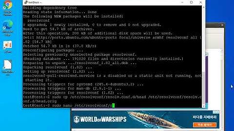 How to install Ubuntu-20.04 on  odroid-hc2(or xu4) -003 (install resolvconf)