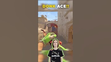 donk ACE!! | INSANE CS2 Highlights #donk #CS2 #Ace #shorts #Highlights