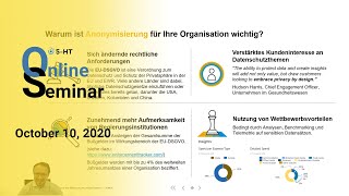 Anonymization - 5-HT Online Seminar Datenschutz - 22.10.2020 (German) screenshot 5