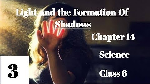 Light and the formation of Shadows || Part 3 || Chapter 14 || Class 6 Science || Maharashtra Board