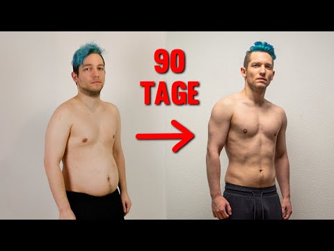 Meine Body Transformation | 90 Tage Sport Challenge REZO