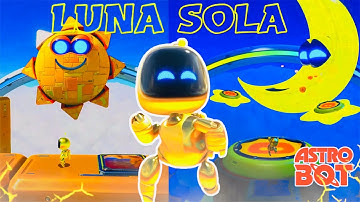 ASTRO BOT - FEATHER CLUSTER | LUNA SOLA 100% WALKTHROUGH PART 2 | PS5 GAMES