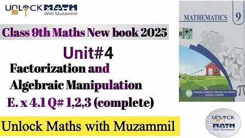 Class 9th Math New Book Exercise 4.1 Question 1,2,3-Exercise 4.1 Question 1,2,3-9th class Maths