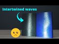 The intertwined waves pattern in 3d printing