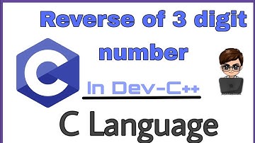 Reverse of 3 digit number in c language