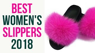 Best women's slippers 2018 - YouTube