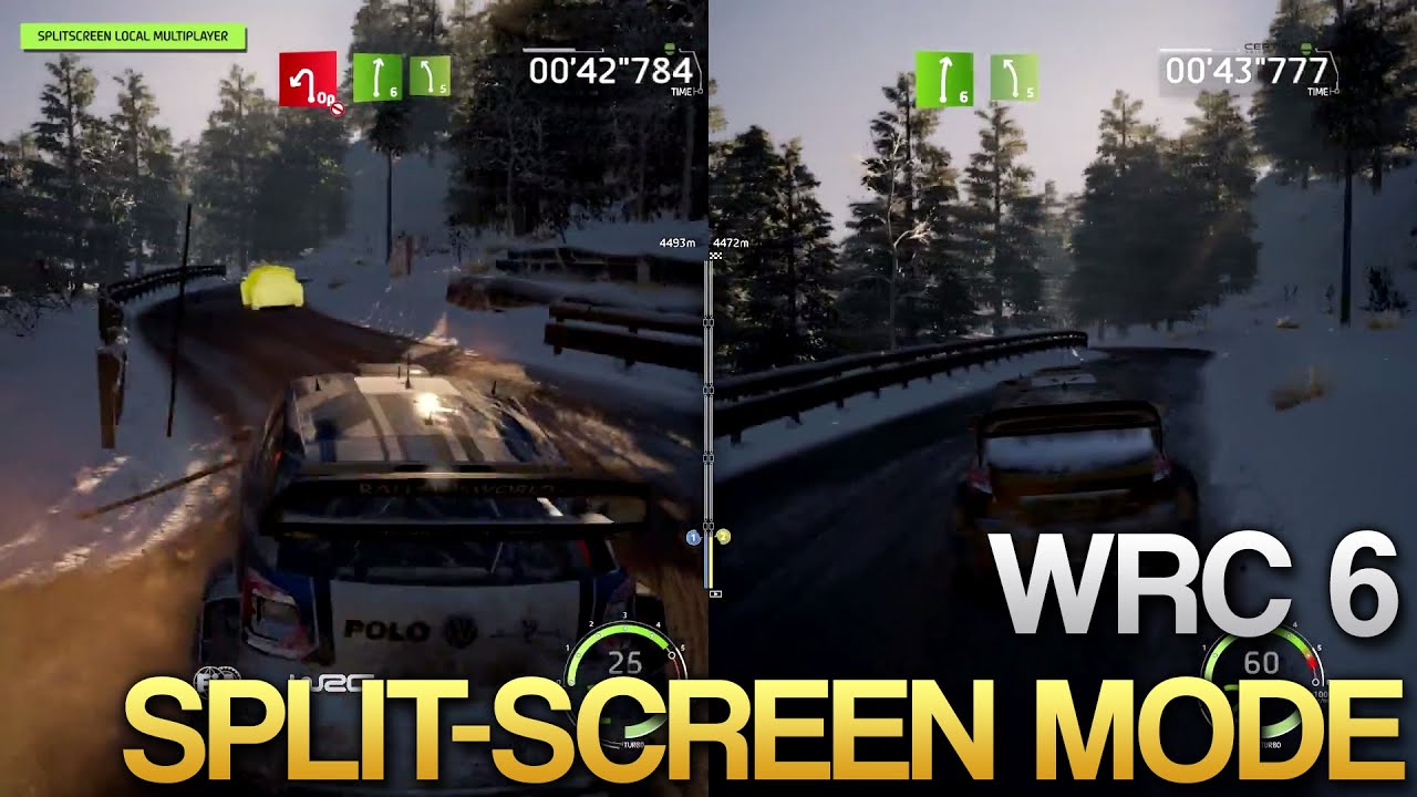 WRC 6 - Split Screen Multiplayer Mode Trailer - YouTube