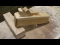 Как сделать деревянный рубанок. Часть 2. (Make It - Wooden Hand Plane - P-2)