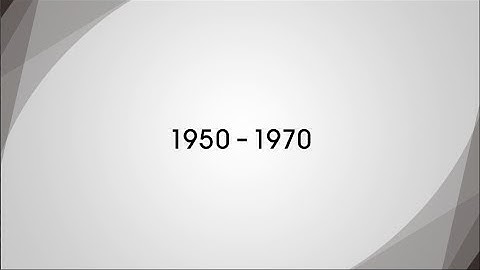 History of the NTT Group - 1950s to 1970s-
