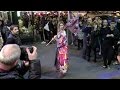 Beautiful Gisele Bundchen shooting outside Café de Flore with Karl Lagerfeld in Paris