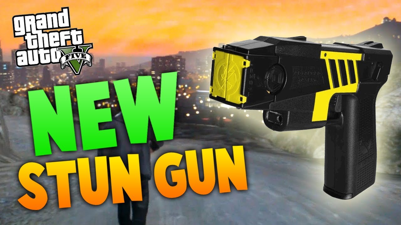 GTA 5 NEW "STUN GUN" IN GTA ONLINE! NEW LEAKED INFO YouTube