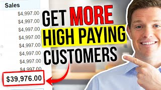 How to find HIGH PAYING customers for your Business...top MARKETING strategy!