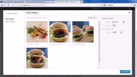 How to upload multiple images onto wordpress