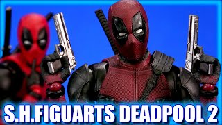 S.H. Figuarts Deadpool 2...and Deadpool 2 Marvel Movie Bandai Tamashii Nations Action Figure Review