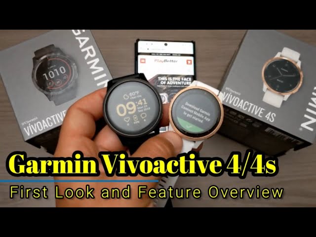 ᐳᐳᐳ Garmin Vivoactive 4 and 4s