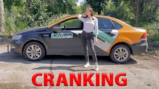 YANA CRANKING IN SNEAKERS 4K  HDR  Dolby Vision pedal pumping revving stuck cranking