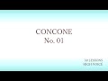 concone No.01 high voice