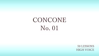 concone No.01 high voice