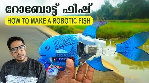 DIY ROBOT FISH | HOW TO MAKE A ROBOT FISH | HOMEMADE ROBOT FISH